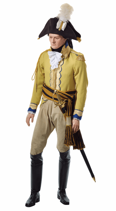 Офицер в звании полковника Екатеринославского кирасирского полка. 1786.